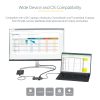 StarTech.com USB C Multiport Adapter - USB-C to 4K HDMI, 100W Power Delivery Pass-through, SD/MicroSD Slot, 3-Port USB 3.0 Hub - - Image 3