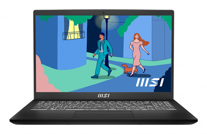 MSI Modern 15 B12M-241NZ Intel® Core™ i7 i7-1255U Laptop 39.6 cm (15.6") Full HD 16 GB DDR4-SDRAM 512 GB SSD Wi-Fi 6 (802.11ax)