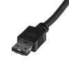 StarTech.com USB 3.0 to eSATA HDD / SSD / ODD Adapter Cable - 3ft eSATA Hard Drive to USB 3.0 Adapter Cable - SATA 6 Gbps - Image 4
