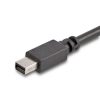 StarTech.com 6 ft. (1.8 m) USB-C to Mini DisplayPort Cable - 4K 60Hz - Black - Image 6