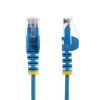 StarTech.com 2.5 m CAT6 Cable - Slim - Snagless RJ45 Connectors - Blue - Image 4