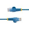 StarTech.com 2.5 m CAT6 Cable - Slim - Snagless RJ45 Connectors - Blue - Image 3