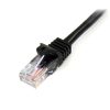 StarTech.com Cat5e Patch Cable with Snagless RJ45 Connectors - 3m, Black - Image 2