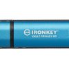 Kingston Technology IronKey 64GB Vault Privacy 50 AES-256 Encrypted, FIPS 197