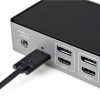 StarTech.com USB-C & USB-A Dock - Hybrid Universal Triple Monitor Laptop Docking Station w/ DisplayPort & HDMI 4K 60Hz - 85W Pow - Image 9