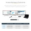 StarTech.com USB C Dock - Triple 4K Monitor USB Type-C Docking Station - 100W Power Delivery - DP 1.4 Alt Mode & DSC, 2x Display - Image 7