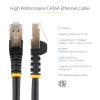 StarTech.com 7m CAT6a Ethernet Cable - 10 Gigabit Shielded Snagless RJ45 100W PoE Patch Cord - 10GbE STP Network Cable w/Strain - Image 2