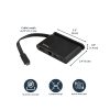 StarTech.com USB C Multiport Adapter - Portable USB-C Dock with 4K HDMI - 100W PD 3.0 Pass-Through, 1x USB-A, 1x USB-C, GbE - Th - Image 3