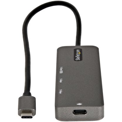 StarTech.com USB C Multiport Adapter - USB-C to HDMI 2.0b 4K 60Hz (HDR10), 100W Power Delivery Pass-Through, 4-Port USB 3.0 Hub - Image 7