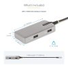 StarTech.com USB-C Multiport Adapter - 4K 60Hz HDMI - HDR - 2-Port 5Gbps USB 3.0 Hub - 100W Power Delivery Pass-Through - GbE - - Image 10