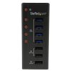 StarTech.com 4 Port USB 3.0 Hub plus 3 Dedicated USB Charging Ports (2 x 1A & 1 x 2A) - Wall Mountable Metal Enclosure~4 Port US - Image 5