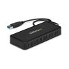 StarTech.com USB 3.0 Mini Dock - Dual Monitor USB-A Docking Station with DisplayPort 4K 60Hz Video & Gigabit Ethernet - 1ft (30c