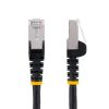 StarTech.com 1m CAT6a Ethernet Cable - Black - Low Smoke Zero Halogen (LSZH) - 10GbE 500MHz 100W PoE++ Snagless RJ-45 w/Strain R - Image 3