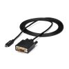 StarTech.com 6.6 ft. (2m) USB-C to DVI Cable - 1920 x 1200 - Black - Image 7