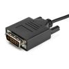 StarTech.com 6.6 ft. (2m) USB-C to DVI Cable - 1920 x 1200 - Black - Image 3