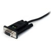 StarTech.com 6ft (1.8m) 1-Port USB to Serial RS232 Adapter, FTDI DB9 Serial DCE Adapter Cable, Null Modem, USB 2.0 - TAA - Image 4