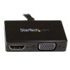 StarTech.com Travel A/V Adapter: 2-in-1 DisplayPort to HDMI or VGA - Image 2