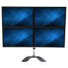 StarTech.com Desktop Quad Monitor Stand - Ergonomic VESA 4 Monitor Arm (2x2) up to 32" - Free Standing Articulating Universal Po - Image 5