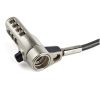 StarTech.com 6.5' (2m) 3-in-1 Universal Laptop Cable Lock - 4-Digit Combination Laptop/Desktop Security Cable Lock Compatible w/ - Image 2