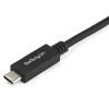 StarTech.com 6.6 ft. (2m) USB-C to DVI Cable - 1920 x 1200 - Black - Image 2