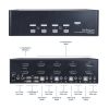 StarTech.com 4-Port Dual DisplayPort KVM Switch - 4K 60Hz - Image 5