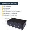 StarTech.com 4-Port Dual DisplayPort KVM Switch - 4K 60Hz - Image 10