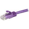 StarTech.com 1.5m CAT6 Ethernet Cable - Purple CAT 6 Gigabit Ethernet Wire -650MHz 100W PoE RJ45 UTP Network/Patch Cord Snagless - Image 2