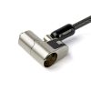 StarTech.com 6.5' (2m) 3-in-1 Universal Laptop Cable Lock - Keyed Laptop/Desktop Security Cable Lock Compatible w/ K-Slot, Nano - Image 3