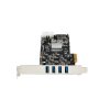 StarTech.com 4 Port USB 3.0 PCIe Card w/ 4 Dedicated 5Gbps Channels (USB 3.1 Gen 1) - UASP - SATA / LP4 Power - PCI Express Adap - Image 8