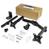 StarTech.com Desk Mount Dual Monitor Arm - Desk Clamp VESA Compatible Monitor Mount for up to 32 inch Displays - Ergonomic Artic - Image 8