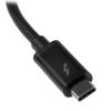 StarTech.com Thunderbolt 3 to Thunderbolt 2 Adapter - TB3 Laptop to TB2 Displays & Devices - Thunderbolt 2 20Gbps or Thunderbolt - Image 3