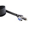 StarTech.com 10ft (3m) Cable Management Sleeve, Trimmable Heavy Duty Cable Wrap, 1.2" (3cm) Dia. Polyester Mesh Computer Cable M - Image 7