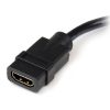 StarTech.com 8in HDMI to DVI-D Video Cable Adapter - HDMI Female to DVI Male - Image 2