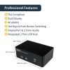 StarTech.com 2-Port DisplayPort Dual-Monitor KVM Switch - 4K 60Hz - Image 2