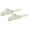 StarTech.com 7.5m CAT6 Ethernet Cable - White CAT 6 Gigabit Ethernet Wire -650MHz 100W PoE RJ45 UTP Network/Patch Cord Snagless
