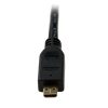 StarTech.com 1m Micro HDMI to HDMI Cable with Ethernet - 4K 30Hz Video - Durable High Speed Micro HDMI Type-D to HDMI 1.4 Adapte - Image 2