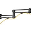 StarTech.com Desk Mount Dual Monitor Arm - Desk Clamp VESA Compatible Monitor Mount for up to 32 inch Displays - Ergonomic Artic - Image 3