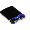 Kensington Duo Gel Mouse Pad with Integrated Wrist Support - Blue/Smoke
