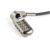 StarTech.com 6.5' (2m) 3-in-1 Universal Laptop Cable Lock - 4-Digit Combination Laptop/Desktop Security Cable Lock Compatible w/ - Image 3