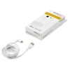 StarTech.com 6ft (2m) Durable USB A to Lightning Cable - White 90° Right Angled Heavy Duty Rugged Aramid Fiber USB Type A to Lig - Image 5