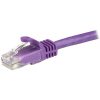 StarTech.com 7.5m CAT6 Ethernet Cable - Purple CAT 6 Gigabit Ethernet Wire -650MHz 100W PoE RJ45 UTP Network/Patch Cord Snagless - Image 2