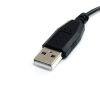 StarTech.com 3 ft Micro USB Cable - A to Left Angle Micro B - Image 3