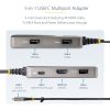 StarTech.com USB-C Multiport Adapter - 4K 60Hz HDMI w/HDR - 3-Port USB Hub - 100W Power Delivery Pass-Through - Works With Chrom - Image 12