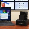 StarTech.com Standalone Hard Drive Duplicator, Dual Bay HDD/SSD Cloner/Copier, USB 3.1 (10Gbps) to SATA III HDD/SSD Docking Stat - Image 2