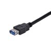 StarTech.com 1m Black SuperSpeed USB 3.0 Extension Cable A to A - M/F - Image 3
