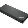 Lenovo 40B00300AU laptop dock/port replicator Wired Thunderbolt 4 Black, Red