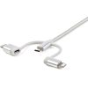 StarTech.com 1 m (3 ft.) USB Multi Charging Cable - USB to Micro-USB or USB-C or Lightning for iPhone / iPad / iPod / Android - - Image 7