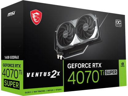 MSI VENTUS GeForce RTX 4070 Ti SUPER 16G 2X OC NVIDIA 16 GB GDDR6X - Image 5