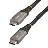 StarTech.com 3ft (1m) USB C Cable 10Gbps - USB-IF Certified USB-C Cable - USB 3.1 Type-C Cable - 100W (5A) Power Delivery Chargi