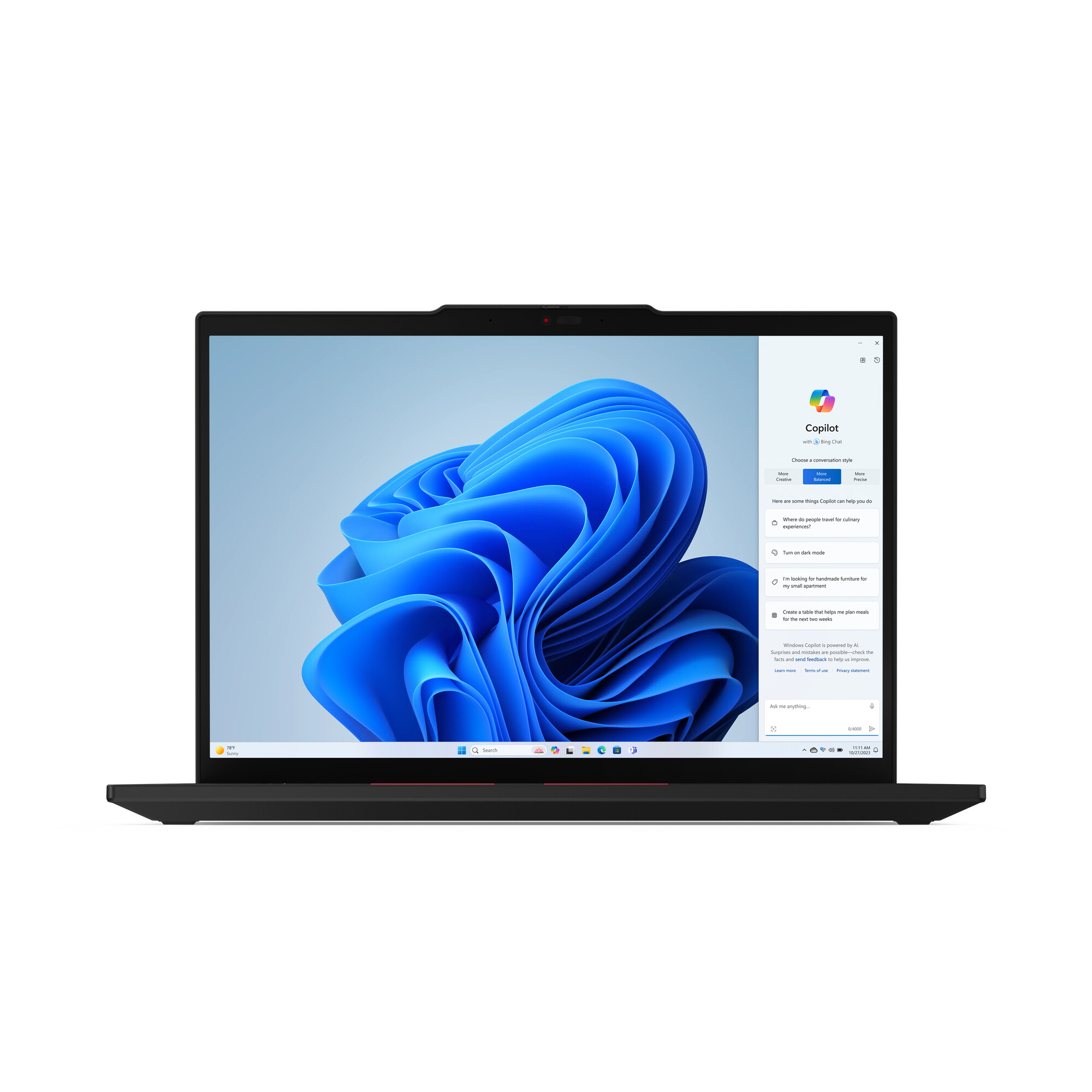 Lenovo ThinkPad T14 AMD Ryzen™ 7 PRO 8840U Laptop 35.6 cm (14") Touchscreen WUXGA 16 GB DDR5-SDRAM 512 GB SSD Wi-Fi 6E (8 - Image 15
